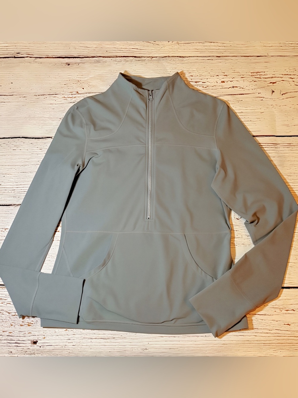 ZYIA Active Performance Athleisure Buttery Soft Contemporary Pull-Over Sz Large